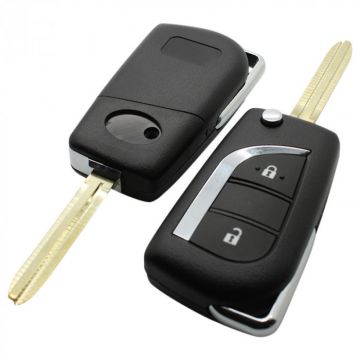 Toyota 2-knops klapsleutel - sleutelbaard punt Image