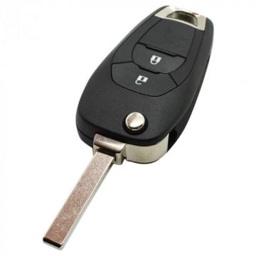 Chevrolet 2-knops klapsleutel - sleutelbaard recht