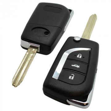 Toyota 3-knops klapsleutel - sleutelbaard punt (model 2) Image
