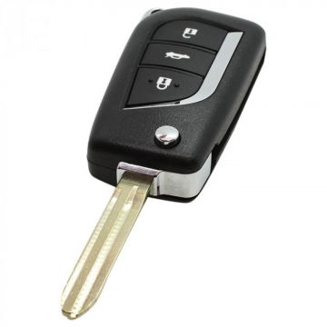 Toyota 3-knops klapsleutel - sleutelbaard punt (model 2)