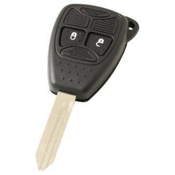 Chrysler 2-knops sleutelbehuizing - sleutelbaard punt