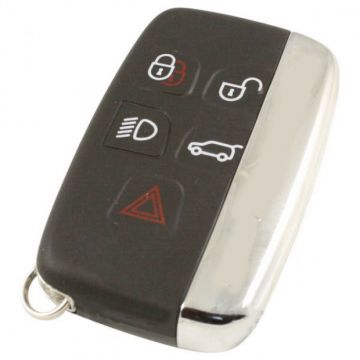 Land Rover 5-knops smart key sleutelbehuizing (model 2)