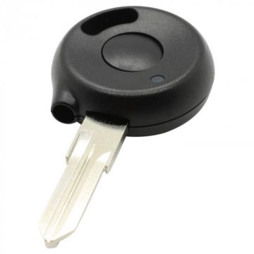 Renault 1-knops sleutelbehuizing met uitsparing infrarood lampje - sleutelbaard punt
