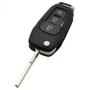 Ford 3-knops klapsleutel - sleutelbaard recht (model 4)