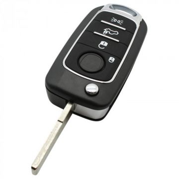 Fiat 4-knops klapsleutel - sleutelbaard recht