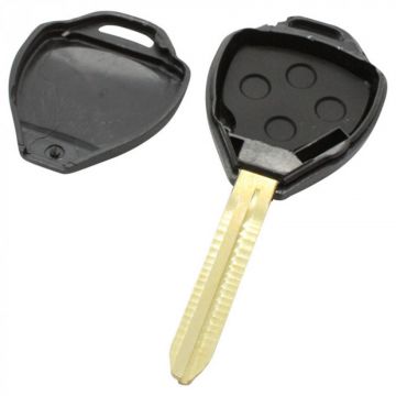 Toyota 4-knops sleutelbehuizing - sleutelbaard punt (TOY43) Image