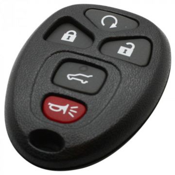Cadillac 4-knops afstandsbediening met paniek knop (model 2)