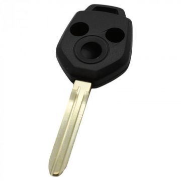 Subaru 3-knops sleutelbehuizing - sleutelbaard punt