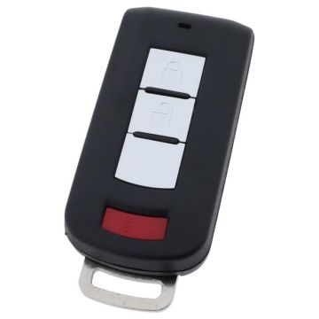 Mitsubishi 2-knops Smart Key behuizing met paniek knop