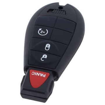 Jeep 3-knops smart key met paniek knop met elektronica - PCF7961M  Hitag AES  4A chip - GQ4-53T