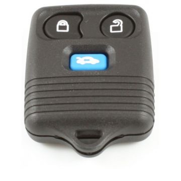Ford 3-knops afstandsbediening met elektronica 433 MHZ - blauwe knop