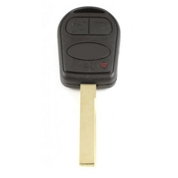 Land Rover 3-knops sleutelbehuizing - sleutelbaard recht met elektronica 433MHZ - 7935 transponder
