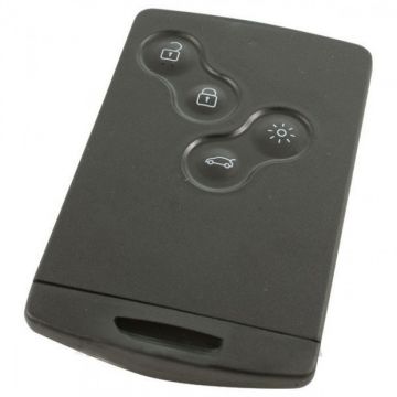 Renault 4-knops smartcard met elektronica 433.9MHZ - PCF7952 transponder