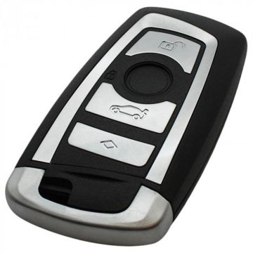 BMW 4-knops smart key behuizing met elektronica 433MHZ - PCF7953 transponder