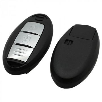 Nissan 2-knops Smart Key Behuizing met elektronica 434MHZ - ID46 transponder Image