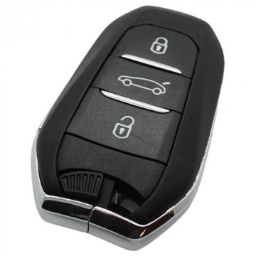 Peugeot 3-knops Smart Key met elektronica - ID46 PCF7953A - HU83 - 2011DJ1873