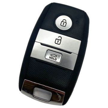 Kia 3-knops Smart Key Behuizing met elektronica 433MHZ - HITAG3 - ID47 transponder