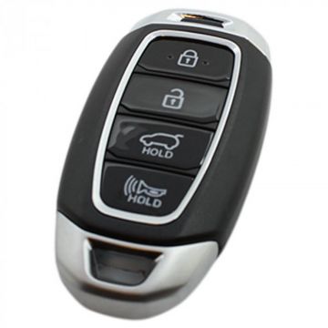Hyundai 4-knops smart key met elektronica 434MHZ- HITAG 3 - ID47 transponder