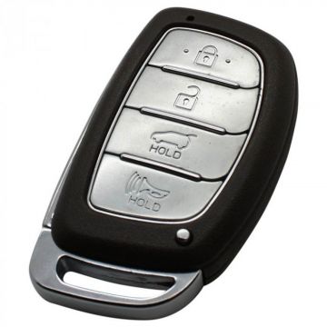 Hyundai 4-knops smart key met elektronica 433MHZ -  PCF7945 - 7953A HITAG2  transponder voor Hyundai Tucson