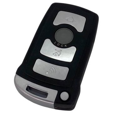 BMW 4-knops Smart Key Behuizing met elektronic 868MHZ - PCF7942 transponder