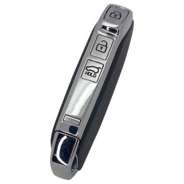 Kia 3-knops Smart Key Behuizing met elektronica 434MHZ - 4A transponder onder andere geschikt voor Kia Sportage