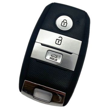 Kia 3-knops Smart Key Behuizing met elektronica 434MHZ - NCF2971X - ID47 transponder Keyless Go