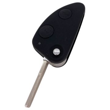 Alfa Romeo -2-knops klapsleutel met elektronica - ID48 - SIP22 - 71717882 71736346 71736347
