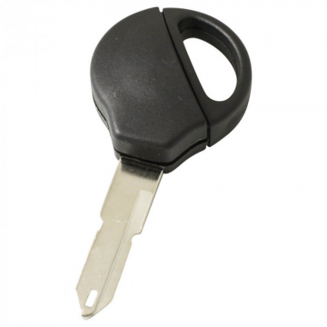 Peugeot contactsleutel met transponder (ID46) - sleutelbaard punt met opening
