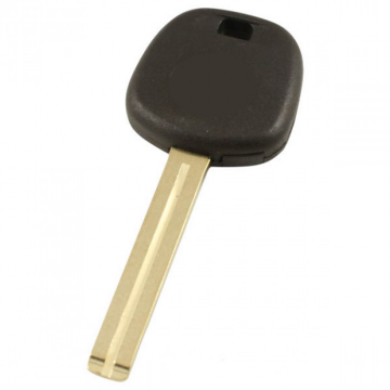 Lexus contactsleutel met transponder (4C) - sleutelbaard recht met inkeping midden (+/-48mm)