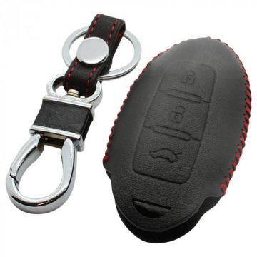 Nissan 3-knops smart key sleutelhoes - zwart