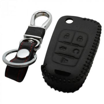 Opel 5-knops klapsleutel sleutelhoes - zwart