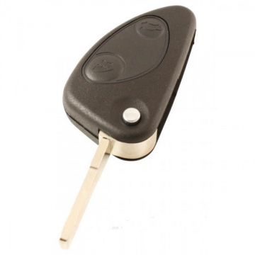 Alfa Romeo 2-knops klapsleutel - sleutelbaard recht (model 2)