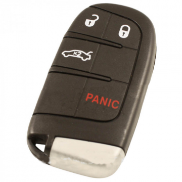 Chrysler 3-knops smart key behuizing met paniek knop