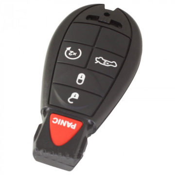 Chrysler 4-knops smart key behuizing met paniek knop