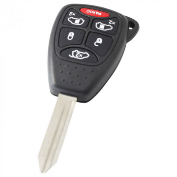 Chrysler 5-knops sleutelbehuizing met paniek knop