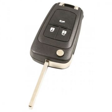 Chevrolet 3-knops klapsleutel - sleutelbaard recht (model 1)