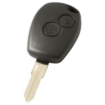 Dacia 2-knops sleutelbehuizing - sleutelbaard met punt