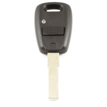 Fiat - 1-knops sleutelbehuizing zwart - sleutelbaard recht