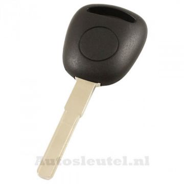 Opel contactsleutel met transponder (ID40) - sleutelbaard recht