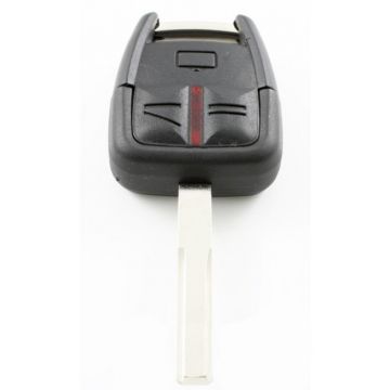 Opel 3-knops sleutelbehuizing - sleutelbaard recht