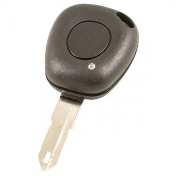 Renault 1-knops sleutelbehuizing - sleutelbaard punt met opening (model 2)