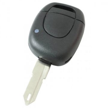 Renault 1-knops sleutelbehuizing - sleutelbaard punt met opening
