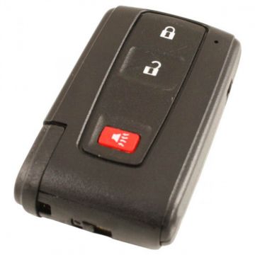 Toyota 2-knops Smart Key behuizing met paniek knop