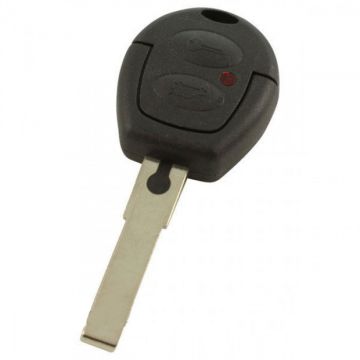 Volkswagen 2-knops sleutelbehuizing - sleutelbaard recht