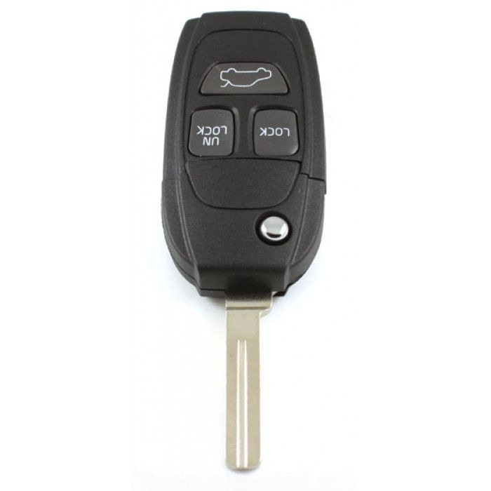 Volvo 3-knops klapsleutel - sleutelbaard recht met inkeping (ombouwset) main product photo