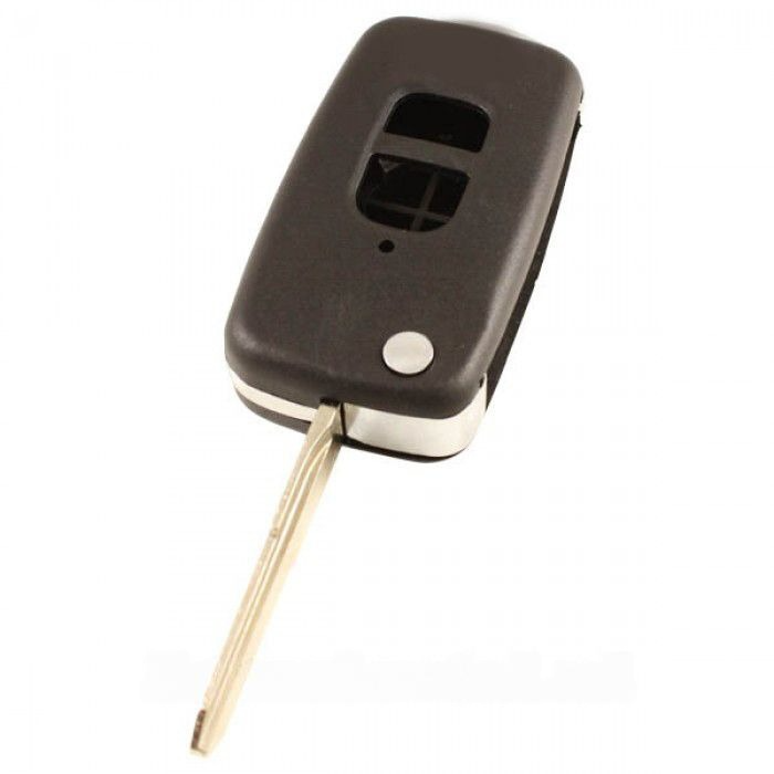 Mazda 2-knops klapsleutel - sleutelbaard punt (model 2) - ombouwset voor Mazda 323 main product photo
