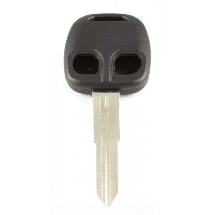 Mitsubishi 2-knops sleutelbehuizing - sleutelbaard punt inkeping rechts main product photo