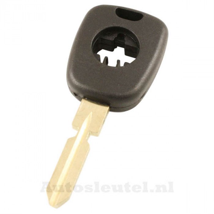 Mercedes 1-knops sleutelbehuizing - sleutelbaard recht met inkeping midden main product photo