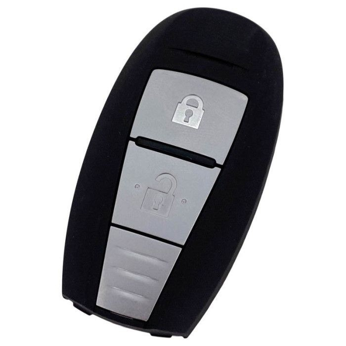 Suzuki 2-knops Smart Key Behuizing met elektronica 434MHZ - PCF7953 transponder (OEM) main product photo