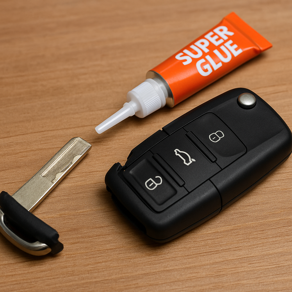 Sleutel verlijmd, wat nu? Dit is de beste oplossing